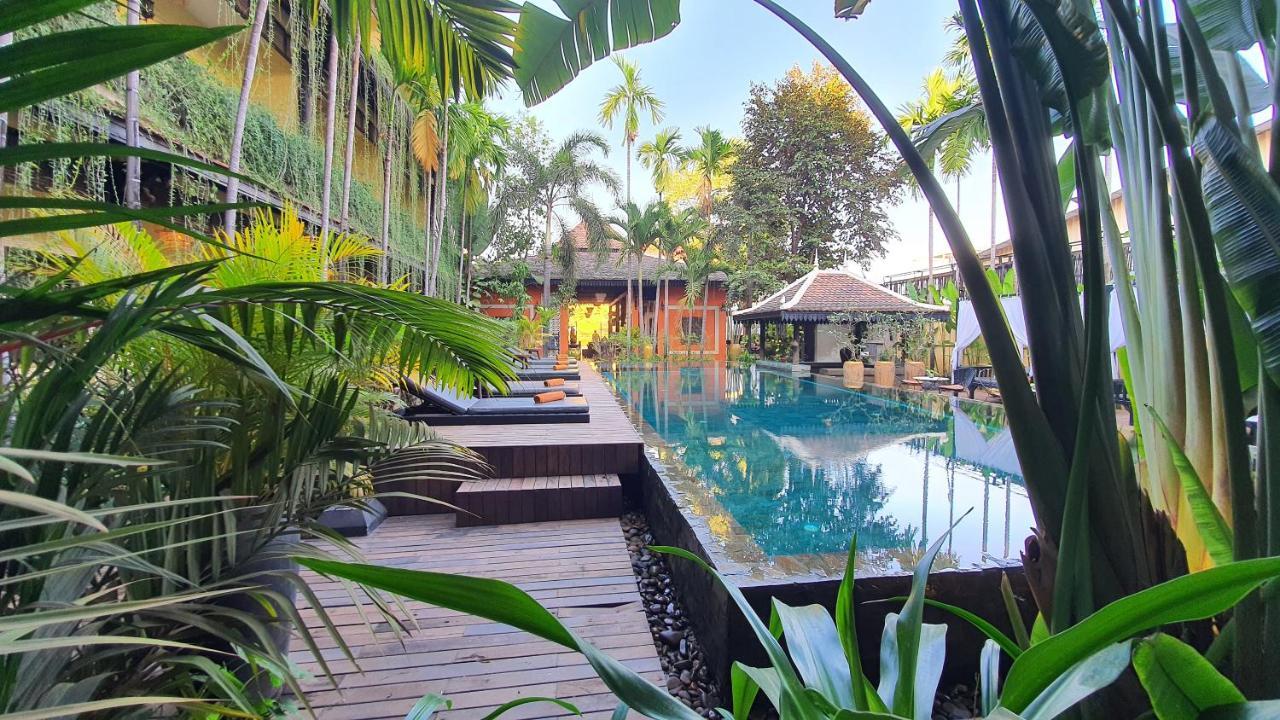 Residence Indochine D'Angkor Сиемрип Экстерьер фото