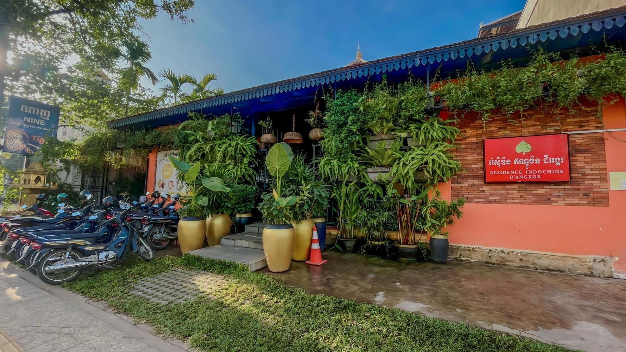 Residence Indochine D'Angkor Сиемрип Экстерьер фото