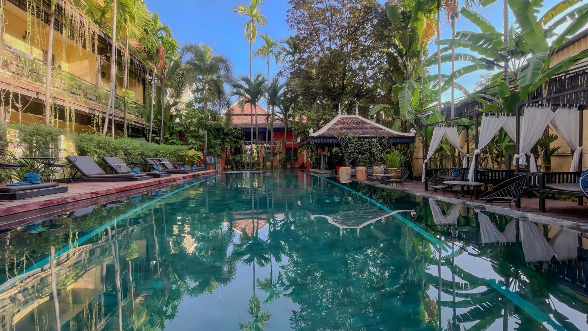 Residence Indochine D'Angkor Сиемрип Экстерьер фото